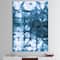 Designart - Indigo watercolor geometrical III - Contemporary Canvas Art